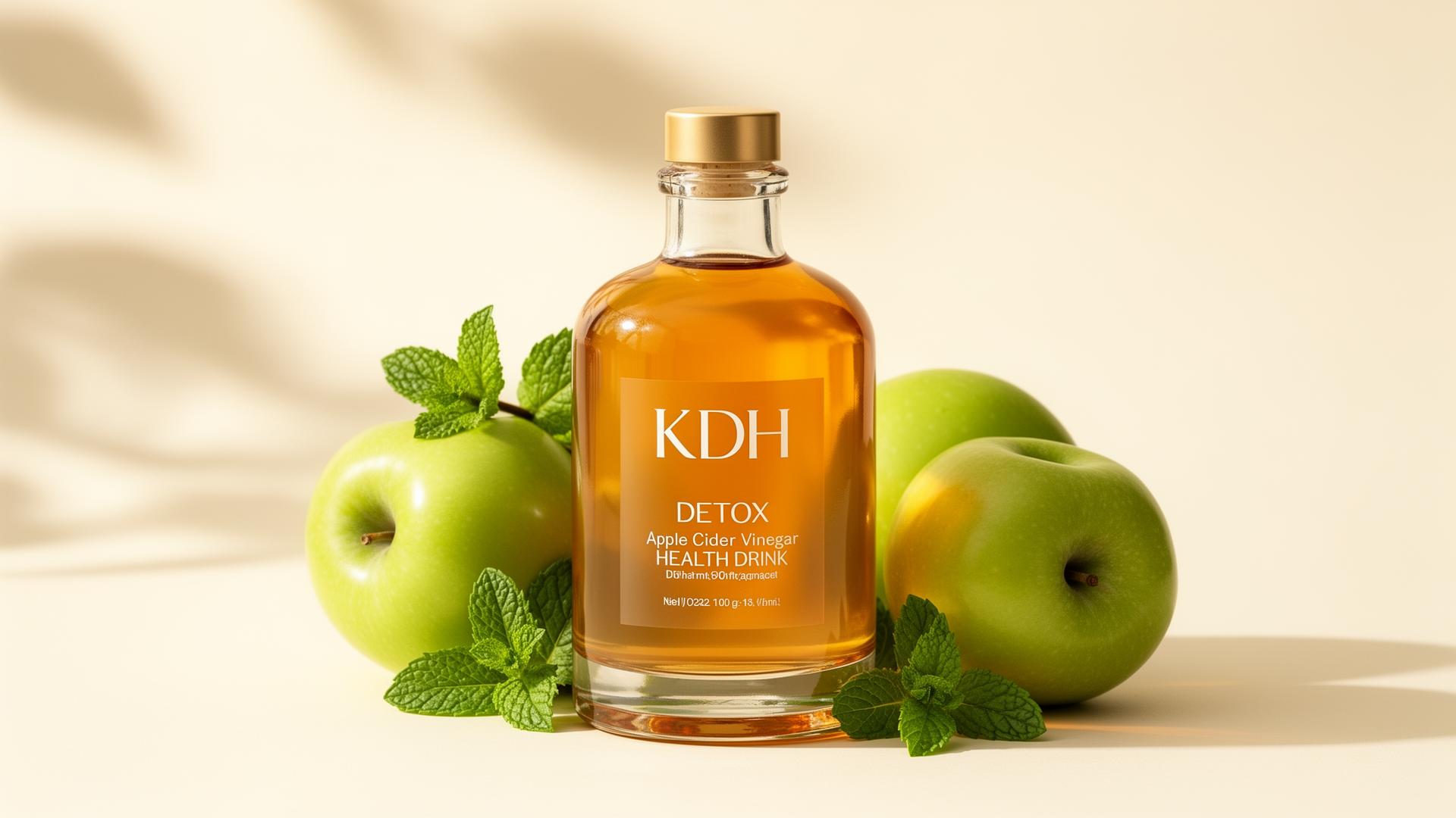 KDH Detox appelazijn fles
